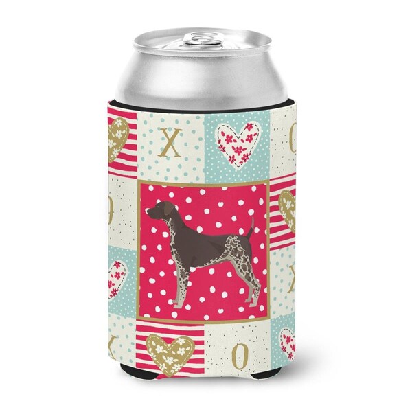 Carolines Treasures 12 oz German Shorthaired Pointer Love Can or Bottle Hugger - CK5931CC