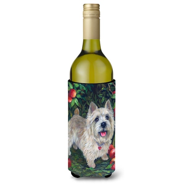 Carolines Treasures 24 oz Norwich Terrier Apple Grove Wine Bottle Hugger - PPP3116LITERK