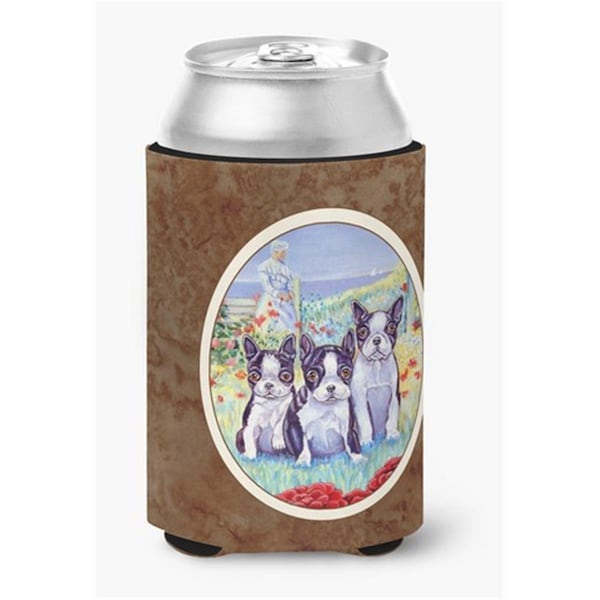 Carolines Treasures Boston Terrier Trio Can or Bottle Hugger - 7005CC