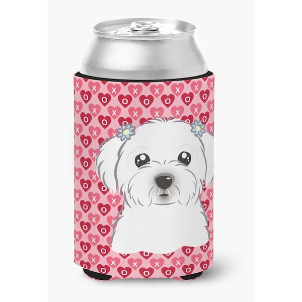 Carolines Treasures Maltese Hearts Can or Bottle Hugger - BB5278CC