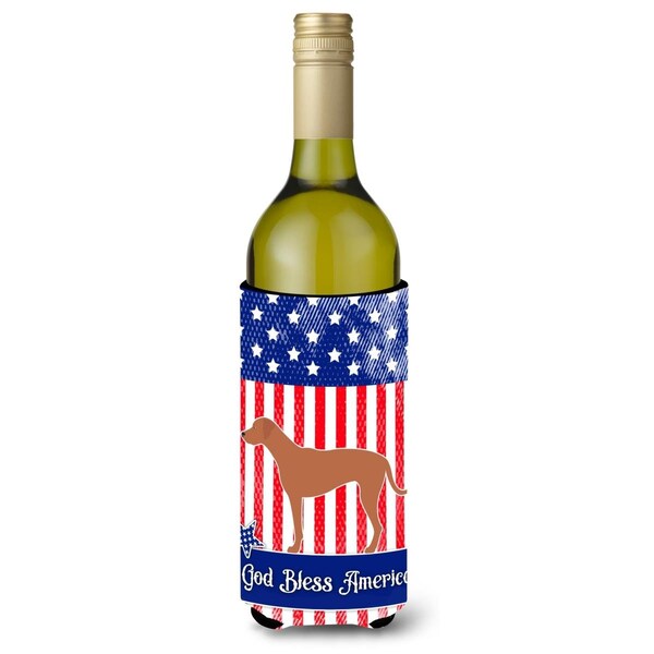 Carolines Treasures Rhodesian Ridgeback American Wine Bottle Beverge Insulator Hugger - BB8358LITERK