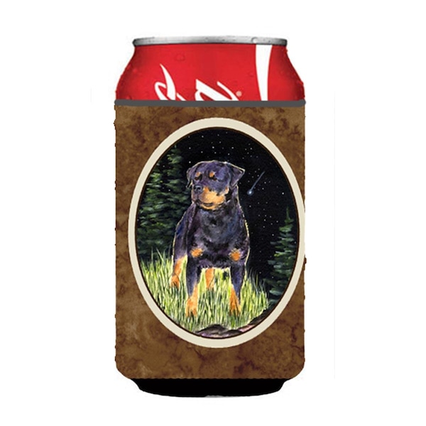 Carolines Treasures Starry Night Rottweiler Can Or bottle sleeve Hugger - 12 oz. - SS8475CC