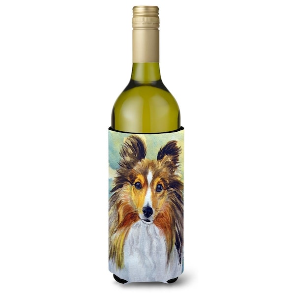 Carolines Treasures Sheltie Toby Wine Bottle Beverage Insulator Hugger - 7397LITERK