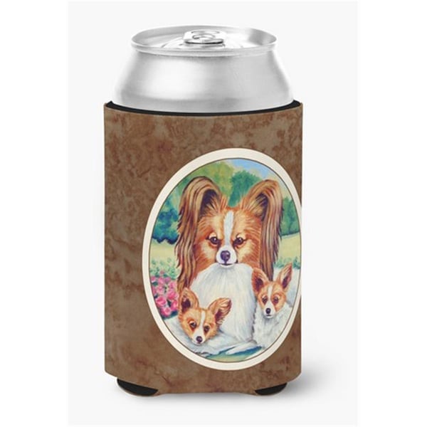 Carolines Treasures Papillon a Mommas Love Can or Bottle Hugger - 7042CC