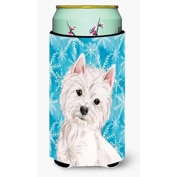 Carolines Treasures Westie Winter Tall Boys Beverage Insulator Hugger - BB9429TBC