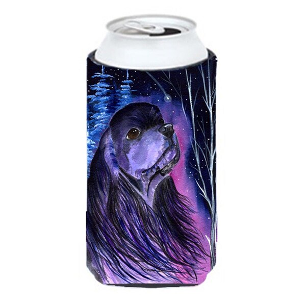 Carolines Treasures Starry Night Cocker Spaniel Tall Boy bottle sleeve Hugger - SS8385TBC