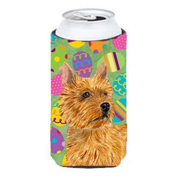Carolines Treasures Norwich Terrier Easter Eggtravaganza Tall Boy bottle sleeve Hugger - SS4844TBC
