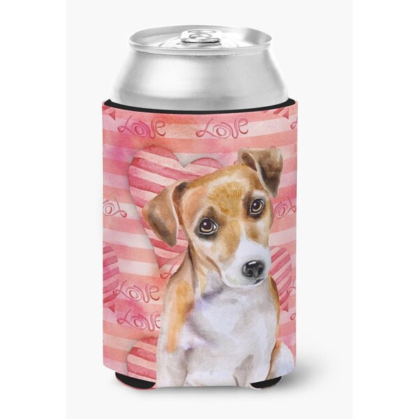 Carolines Treasures Jack Russell Terrier No.2 Love Can or Bottle Hugger - BB9800CC