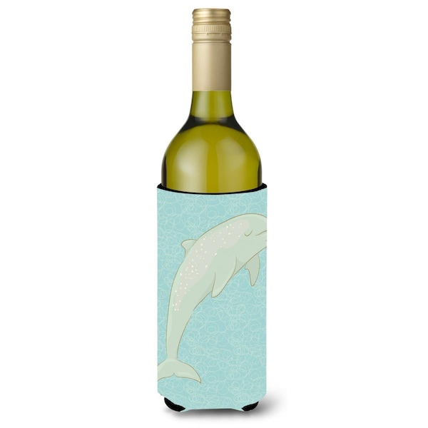 Carolines Treasures Dolphin Wine Bottle Beverge Insulator Hugger - BB8581LITERK