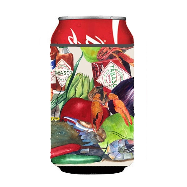 Carolines Treasures Louisiana Spices Can Or Bottle  Hugger - 8540-1CC