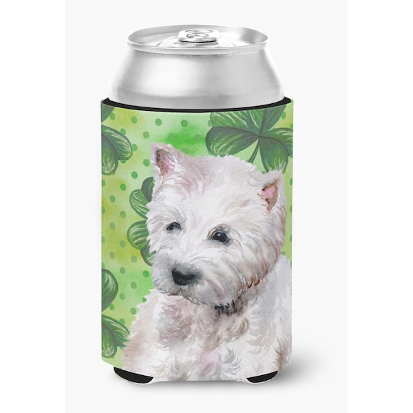 Carolines Treasures Westie St.Patricks Can or Bottle Hugger - BB9875CC