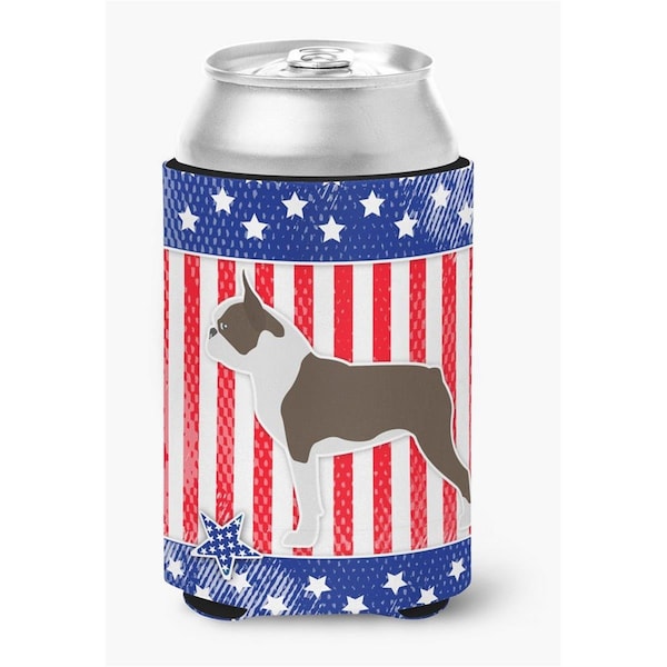 Carolines Treasures USA Patriotic Boston Terrier Can or Bottle Hugger - BB3344CC