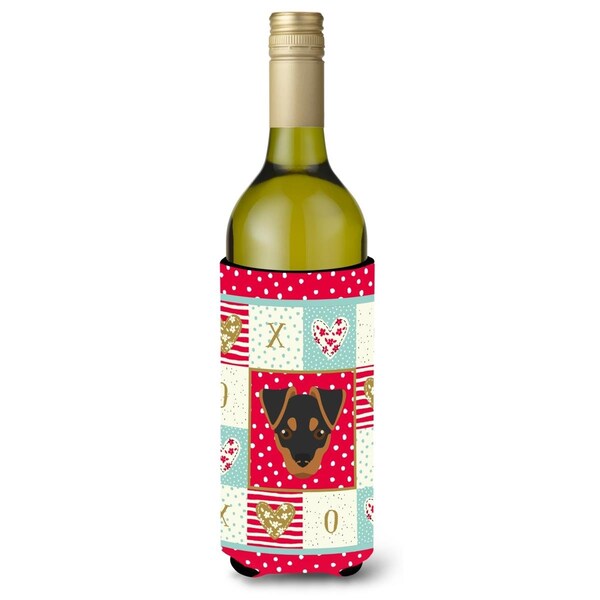 Carolines Treasures Japanese Terrier Wine Bottle Beverage Insulator Hugger - CK5211LITERK