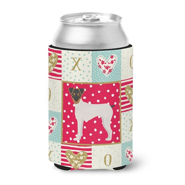 Carolines Treasures 12 oz Japanese Terrier Love Can or Bottle Hugger - CK5851CC