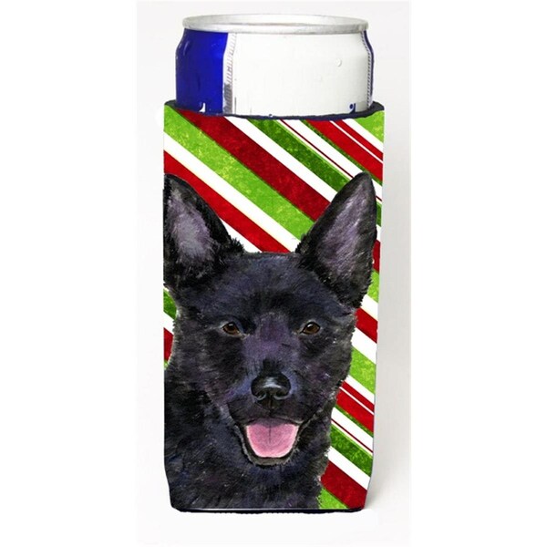 Carolines Treasures Australian Kelpie Candy Cane Holiday Christmas Michelob Ultra s For Slim Cans - 12 oz. - SS4567MUK