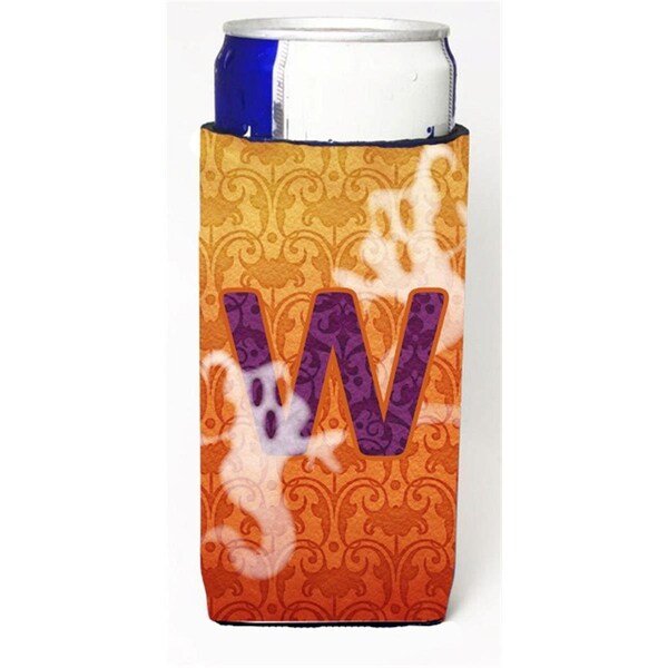 Carolines Treasures Halloween Ghosts Monogram Initial Letter W Michelob Ultra s For Slim Cans - CJ1040-WMUK