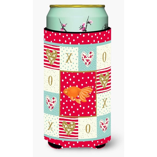 Carolines Treasures Celestial Eye Goldfish Love Tall Boy Beverage Insulator Hugger - CK5471TBC
