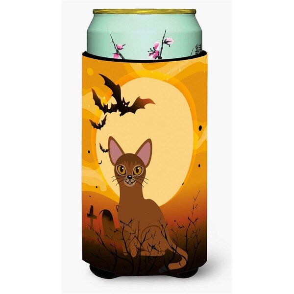 Carolines Treasures Halloween Abyssinian Cat Tall Boy Beverage Insulator Hugger - BB4436TBC