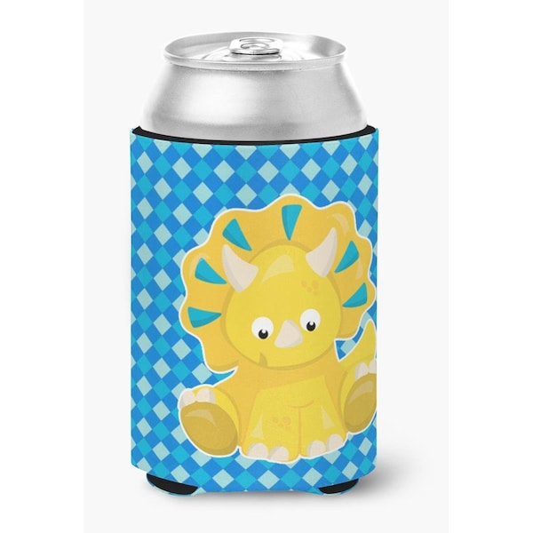 Carolines Treasures Triceratops Dinosaur Can or Bottle Hugger - BB6894CC