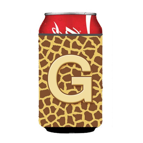 Carolines Treasures Letter G Initial Monogram - Giraffe Can or Bottle  Hugger - CJ1025-GCC
