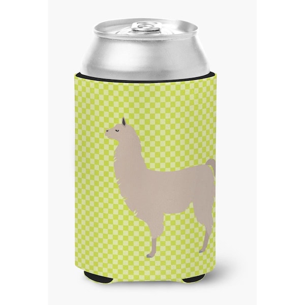 Carolines Treasures Llama Green Can or Bottle Hugger - BB7742CC