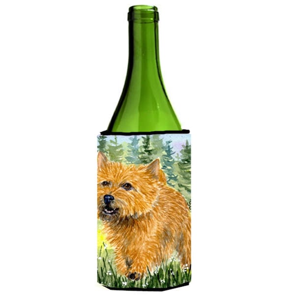 Carolines Treasures Norwich Terrier Wine Bottle  Hugger - 24 oz. - SS8878LITERK