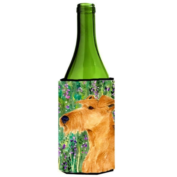 Carolines Treasures Irish Terrier Wine bottle sleeve Hugger - SS1004LITERK