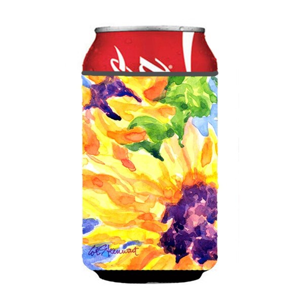 Carolines Treasures Flower - Sunflower Can Or Bottle  Hugger - 6132CC