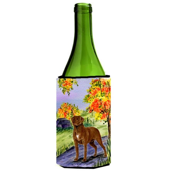 Carolines Treasures Chesapeake Bay Retriever Wine bottle sleeve Hugger 24 oz. - SS8427LITERK