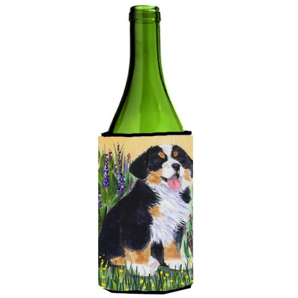 Carolines Treasures Bernese Mountain Dog Wine bottle sleeve Hugger - SS8215LITERK