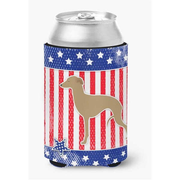 Carolines Treasures USA Patriotic Italian Greyhound Can or Bottle Hugger - BB3314CC