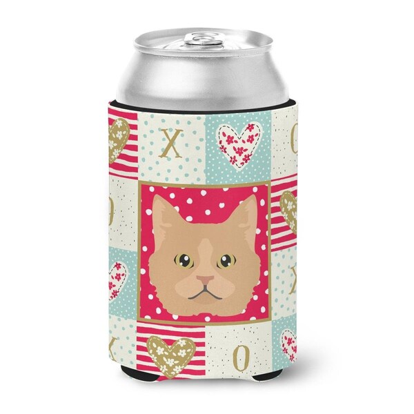 Carolines Treasures 12 oz Selkirk Rex Cat Love Can or Bottle Hugger - CK5160CC