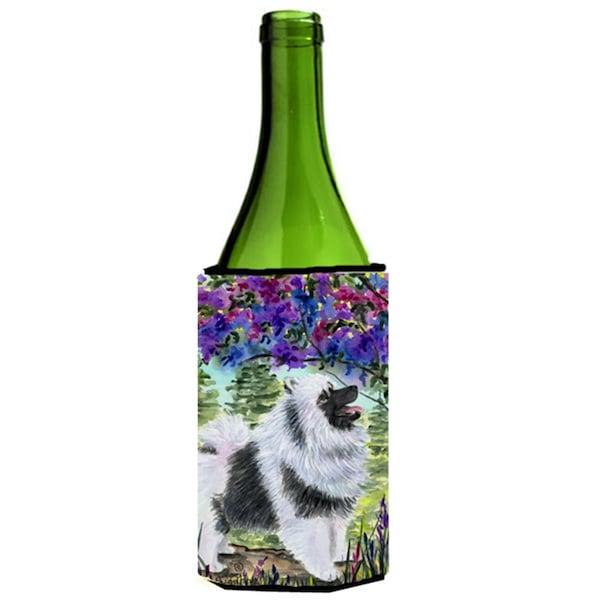 Carolines Treasures Keeshond Wine Bottle   Hugger - 24 oz. - SS8063LITERK