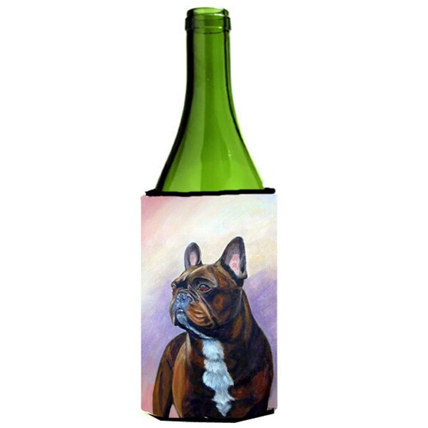 Carolines Treasures French Bulldog Wine bottle sleeve Hugger - 24 oz. - 7117LITERK