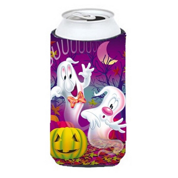 Carolines Treasures Buuu Ghosts Halloween Tall Boy Can cooler Hugger - APH3798TBC