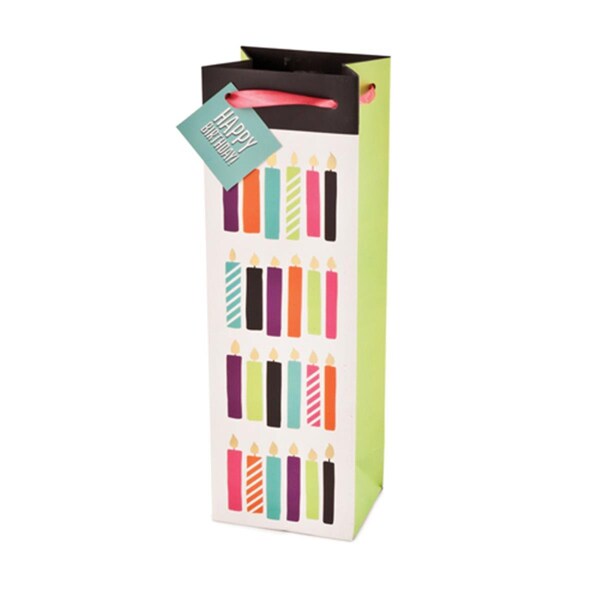 Revel Paper Birthday Candle Wine Bag - 3277