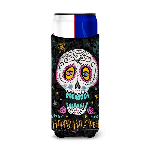 Carolines Treasures Happy Halloween Day of the Dead Michelob Ultra Hugger for Slim Cans - VHA3035MUK