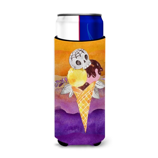 Carolines Treasures Halloween Sweets Ice Cream Skull Michelob Ultra Hugger for Slim Cans - BB7464MUK