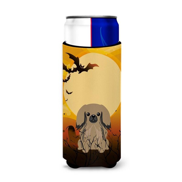 Carolines Treasures Halloween Pekingnese Tan Michelob Ultra Hugger for Slim Cans - BB4368MUK