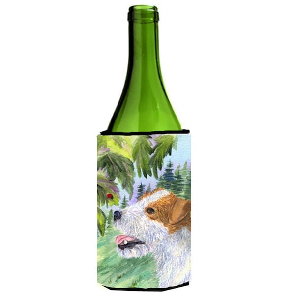 Carolines Treasures Jack Russell Terrier Wine bottle sleeve Hugger - SS8211LITERK