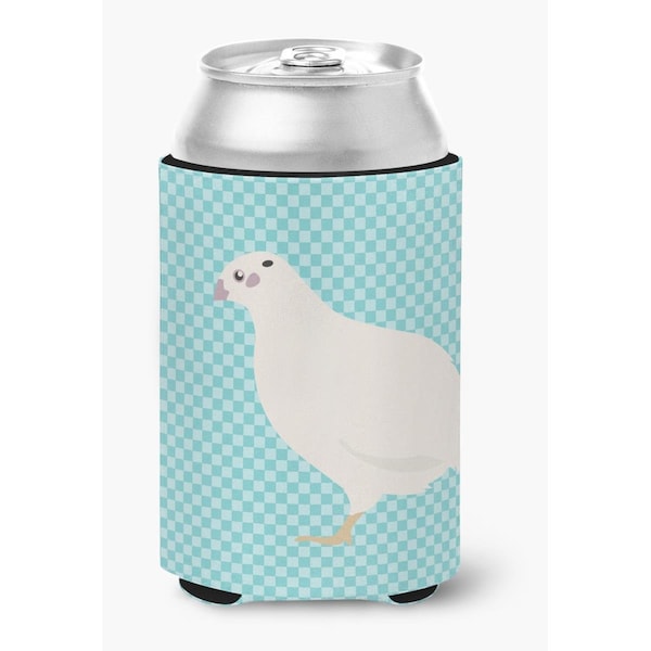 Carolines Treasures Texas Quail Blue Check Can or Bottle Hugger - BB8131CC