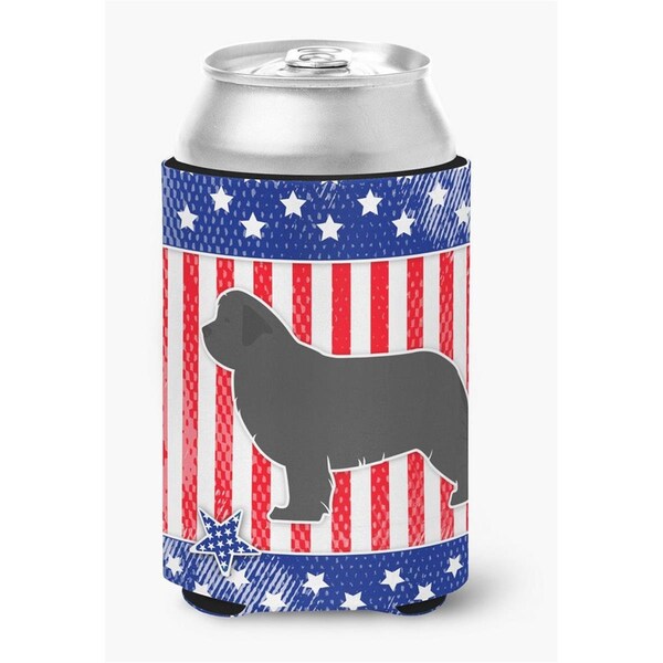 Carolines Treasures USA Patriotic Newfoundland Can or Bottle Hugger - BB3364CC