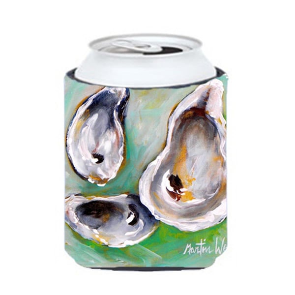 Carolines Treasures Oyster The Eye Of The Oyster Can Or Bottle  Hugger - MW1063CC