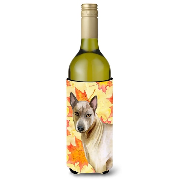 Carolines Treasures Thai Ridgeback Fall Wine Bottle Beverge Insulator Hugger - BB9941LITERK