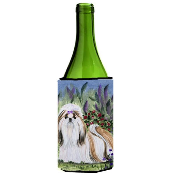 Carolines Treasures Shih Tzu Wine Bottle  Hugger - 24 oz. - SS8034LITERK