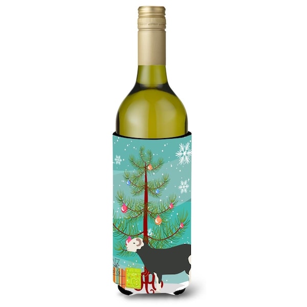 Carolines Treasures Herwick Sheep Christmas Wine Bottle Beverge Insulator Hugger - BB9337LITERK