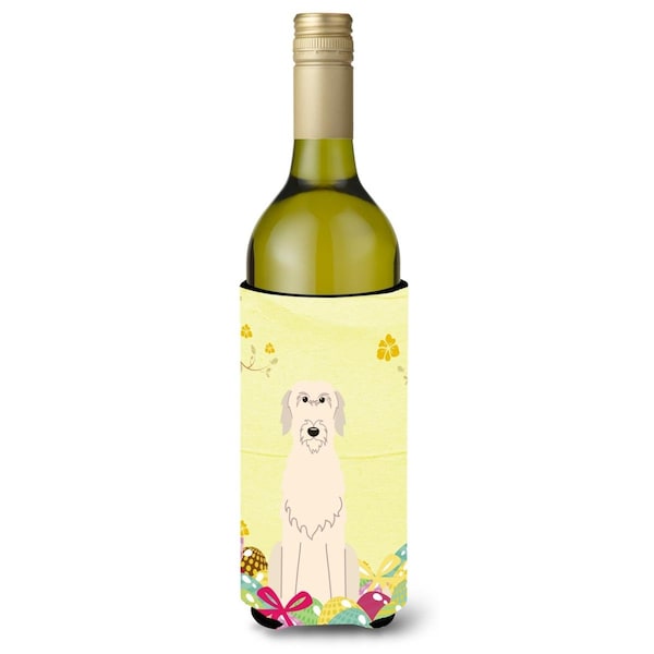 Carolines Treasures Easter Eggs Irish Wolfhound Wine Bottle Beverge Insulator Hugger - BB6065LITERK