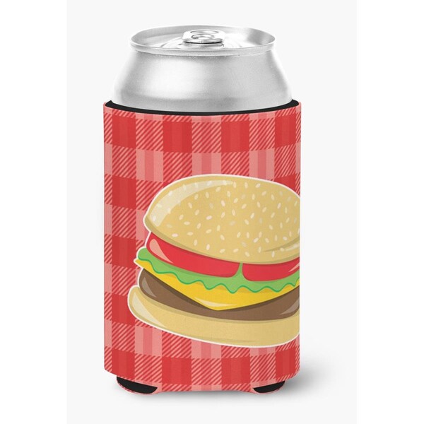 Carolines Treasures Hamburger Plaid Can or Bottle Hugger - BB6812CC