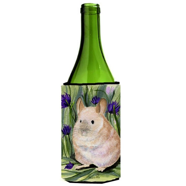 Carolines Treasures Chinchilla Wine bottle sleeve Hugger - SS8206LITERK