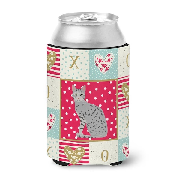 Carolines Treasures 12 oz Egyptian Mau Cat Love Can or Bottle Hugger - CK5760CC